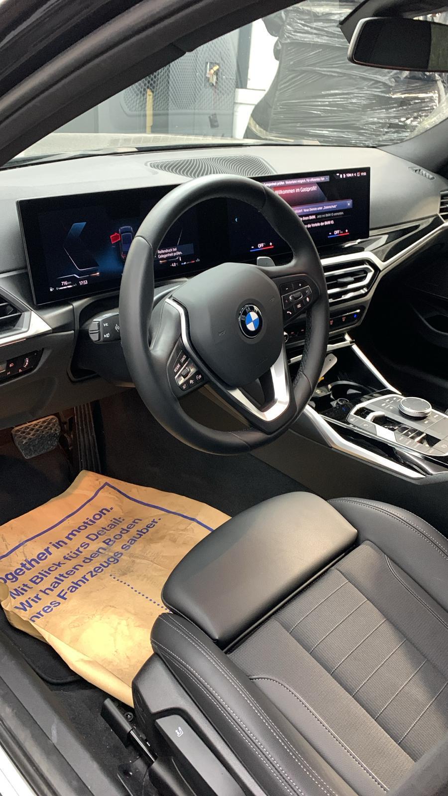 BMW cabin